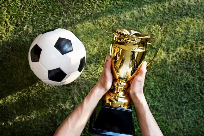 Suasana pertandingan olahraga untuk penelusuran liga